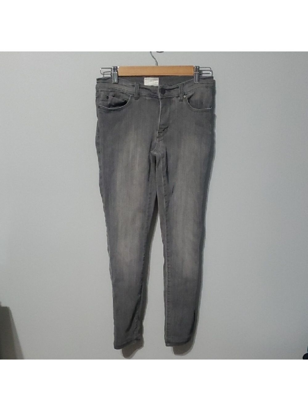Caslon Jeans Womens Size 2 Size 26 Grey Skinny